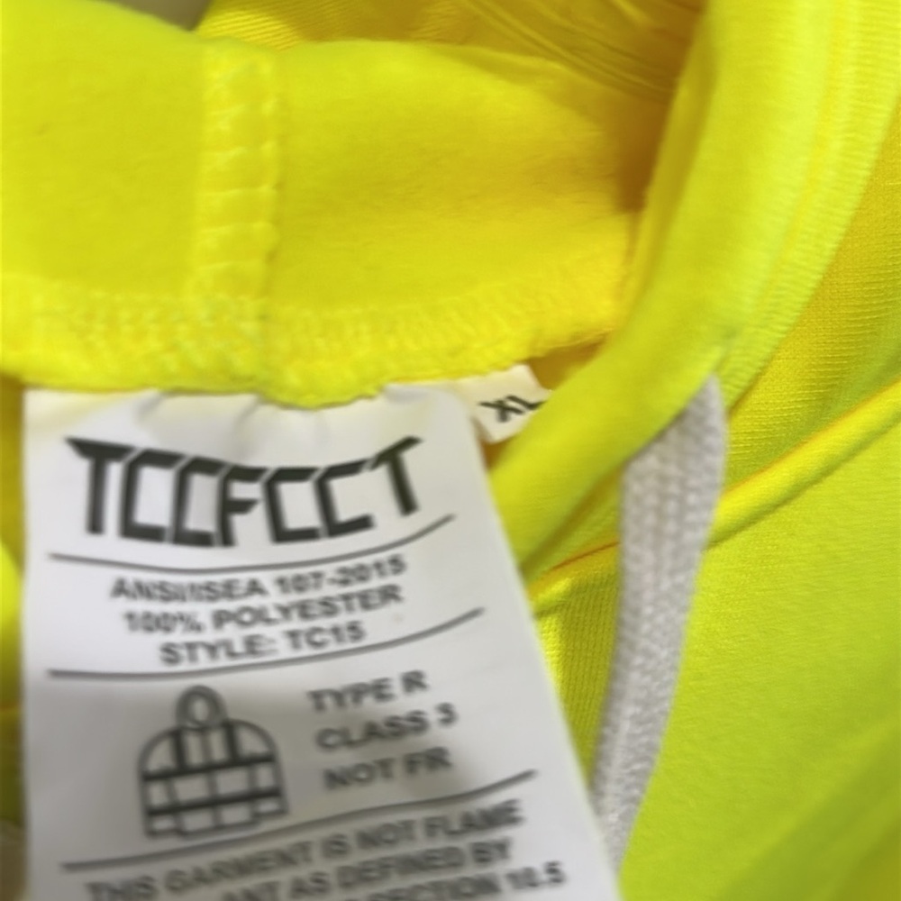 TCCFCCT Construction Jackets for Men /Women Class 3 High Visibility ReflectiveXL - Picture 9 of 11